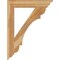 Ekena Millwork Olympic Traditional Rough Sawn Bracket, Western Red Cedar, 4"W x 26"D x 34"H BKT04X26X34OLY01RWR - alternate 2